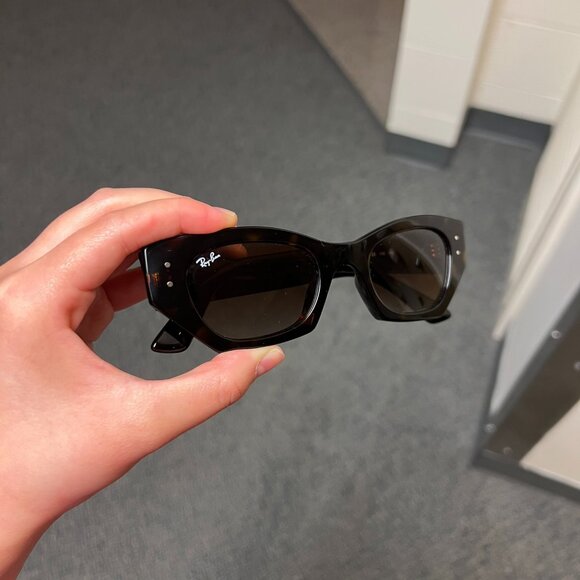 Ray-Ban ZENA RB4402 Women's Cat Eye Sunglasses – Tortoise/Brown